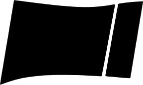 Wheel, Front Splash Left 2015-2018 Dodge Challenger w/ Shaker Hood 18-15 2D Cpe PPF