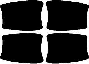 Door Handles 2017-2020 Lincoln MKZ 20-17 4D Sdn PPF