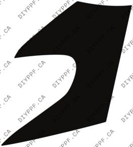 Fender, Right 2017-2020 BMW 5 Series 20-17 4D Sdn PPF