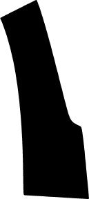 Wheel, Rear Splash Left 2017-2022 Jeep Grand Cherokee WK SRT/Trackhawk w/ washers 22-17 4D SUV PPF