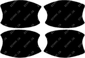 Door Handles 2016-2018 BMW 3 Series 18-16 4D SW PPF