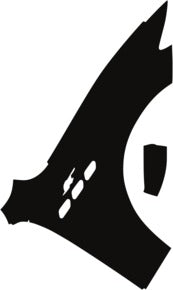 Fender/Mirror w/ Badge, Right Full 2017-2024 Maserati Levante GT 24-17 4D SUV PPF