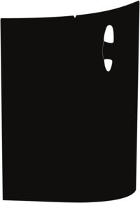 Door, Full Front Right 2017-2024 Maserati Levante GT 24-17 4D SUV PPF