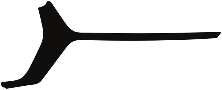 Bumper, Middle Right 2016-2019 Volvo XC90 R-Design w/ washers 19-16 4D SUV PPF