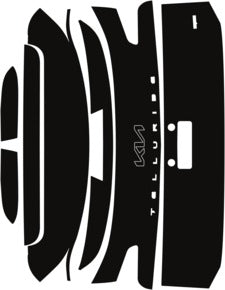 Liftgate, Full 2023-2024 KIA Telluride LX/S/EX/SX 24-23 4D SUV PPF