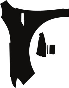 Fenders/Mirrors Full, Left 2018-2020 Acura TLX A-SPEC 20-18 4D Sdn PPF