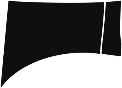 Wheel, Front Splash Left 2018-2019 Audi A5 Sportback S-Line/S5 Sportback 19-18 4D HB PPF