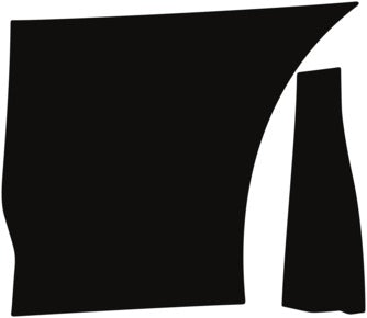 Wheel, Front Splash Right 2017-2024 Chevrolet Camaro ZL1 24-17 2D Conv PPF