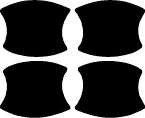 Door Handles 2018-2020 Acura TLX 20-18 4D Sdn PPF