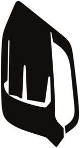 Bumper, Middle Right 2017-2020 Volvo V90 R-Design w/ washers 20-17 4D SW PPF