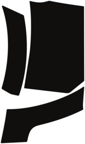 Wheel, Rear Splash Left 2019-2023 Audi Q8 S-Line/SQ8 23-19 4D SUV PPF