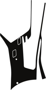 Bumper, Right Sensors 2019-2021 Audi A8 w/ washers 21-19 4D Sdn PPF