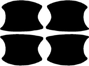 Door Handles 2018-2020 Acura RLX 20-18 4D Sdn PPF