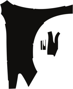 Fenders/Mirrors Full, Left 2018-2020 Acura RLX 20-18 4D Sdn PPF