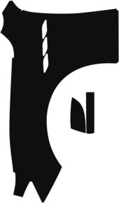 Fenders/Mirrors Full, Left 2018-2024 Maserati Ghibli Modena Ultima/Trofeo 24-18 4D Sdn PPF