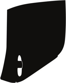 Door, Full Rear Right 2018-2024 Maserati Ghibli Modena Ultima/Trofeo 24-18 4D Sdn PPF