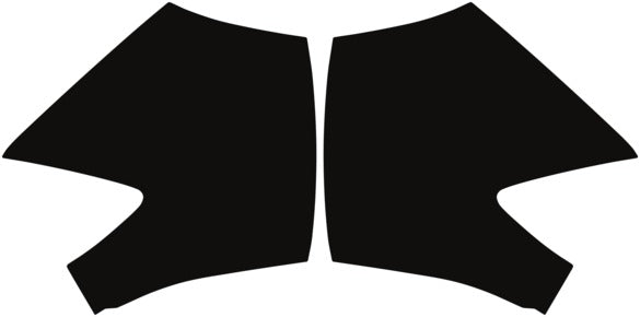 Fenders L & R, Wrapped 2018-2024 Maserati Ghibli Modena Ultima/Trofeo 24-18 4D Sdn PPF