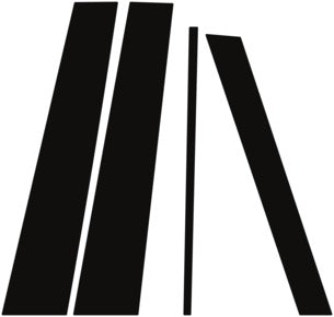 Door, B Pillar Left 2020-2024 Lincoln Aviator Standard/Reserve w/ 4 sensors 24-20 4D SUV PPF