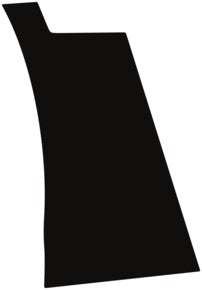 Wheel, Rear Splash Left 2019-2025 Audi A7 S-Line/S7 w/ washers 25-19 4D Sdn PPF