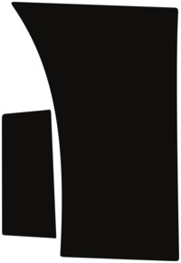 Wheel, Front Splash Left 2019-2025 Audi A6 Premium/Premium Plus/Prestige 55 TFSI/S6 25-19 4D Sdn PPF