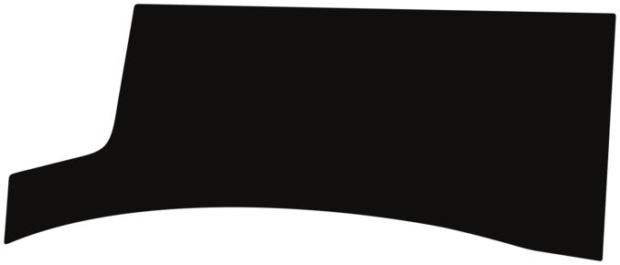 Wheel, Rear Splash Left 2019-2025 Audi A6 Premium/Premium Plus/Prestige 55 TFSI/S6 25-19 4D Sdn PPF