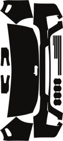 Alpha 2019-2023 Jeep Renegade Altitude/Limited/HighAltitude/Islander 23-19 4D SUV PPF