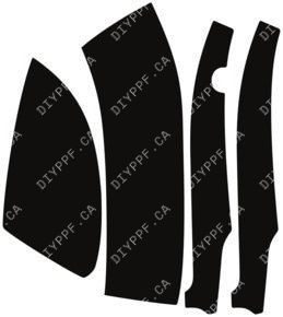 Mirror, Left 2019-2023 BMW X5 23-19 4D SUV PPF