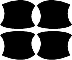 Door Handles 2019-2019 Lincoln MKC Select/Reserve/BlackLabel 19-19 4D SUV PPF