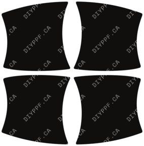 Door Handles 2019-2022 BMW 3 Series 22-19 4D Sdn PPF