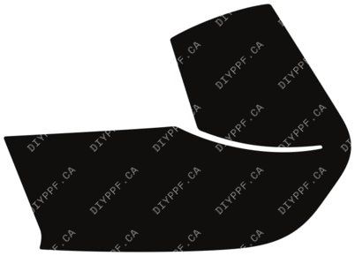 Bumper, Bottom Right 2019-2022 BMW 3 Series 22-19 4D Sdn PPF