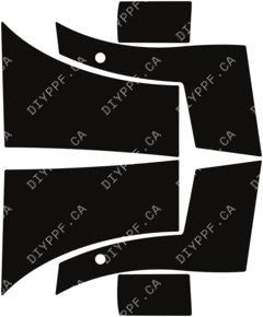 Splash, Sensors 2017-2023 Tesla Model 3 23-17 4D Sdn PPF