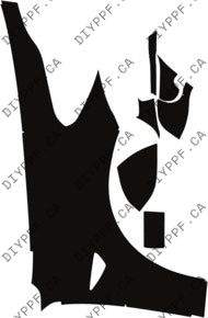 Fenders/Mirrors Full, Right 2017-2023 Tesla Model 3 23-17 4D Sdn PPF