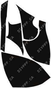 Mirror, Right 2017-2023 Tesla Model 3 23-17 4D Sdn PPF