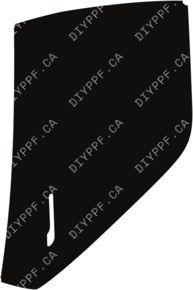 Door, Full Rear Right 2017-2023 Tesla Model 3 23-17 4D Sdn PPF