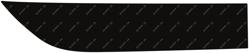 Door, Rear Panel Right 2017-2023 Tesla Model 3 23-17 4D Sdn PPF