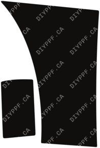 Wheel, Front Splash Left 2017-2023 Tesla Model 3 23-17 4D Sdn PPF