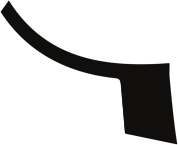 Wheel, Rear Splash Right 2018-2020 Porsche Panamera Sport Turismo w/ washers 20-18 4D SW PPF