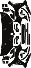 Alpha with sensors 2019-2023 BMW X5 M Sport 23-19 4D SUV PPF