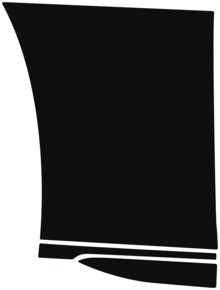 Wheel, Front Splash Left 2019-2019 Audi A4 S-Line/S4 19-19 4D Sdn PPF