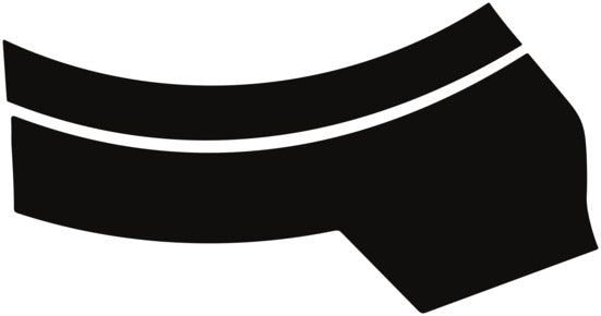 Wheel, Rear Splash Right 2019-2023 Porsche Cayenne Base/PlatinumEdition/S w/ flares 23-19 4D SUV PPF