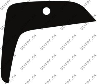 Bumper, Right Sensors 2019-2022 BMW 3 Series M Sport 22-19 4D Sdn PPF