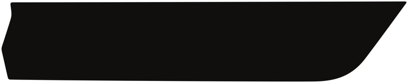 Door, Rear Panel Left 2019-2021 Volkswagen Jetta GLI 21-19 4D Sdn PPF