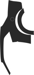 Qtr. Panel, Full Rear Left 2019-2023 Dodge Challenger SRT Hellcat Widebody 23-19 2D Cpe PPF