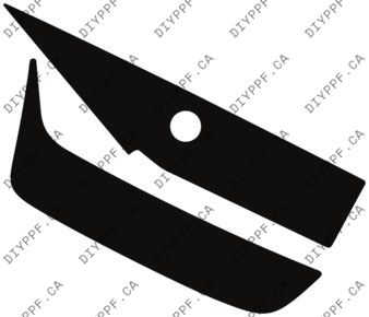 Bumper, Right Sensors 2020-2021 BMW X3 M 21-20 4D SUV PPF