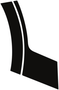 Wheel, Rear Splash Left 2020-2025 Cadillac XT5 w/ 6 sensors 25-20 4D SUV PPF