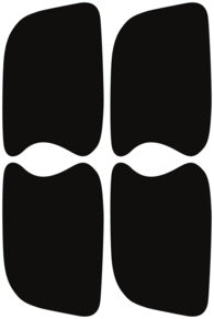 Door Handles 2020-2024 Lincoln Aviator Grand Touring/Black Label 24-20 4D SUV PPF