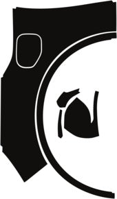 Fender/Mirror w/ Charge Port Door, Left Full 2020-2024 Lincoln Aviator Grand Touring/Black Label 24-20 4D SUV PPF