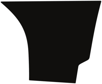 Wheel, Rear Splash Right 2020-2023 Chevrolet Silverado HD 2500/3500 Custom 23-20 Crew P/U PPF