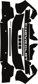 Alpha with sensors 2020-2023 Chevrolet Silverado HD 2500/3500 Custom 23-20 Crew P/U PPF