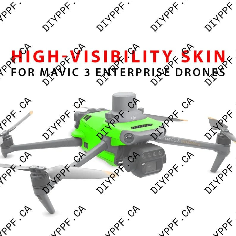DJI Mavic 3 Enterprise high-visibility drone skin decal wrap